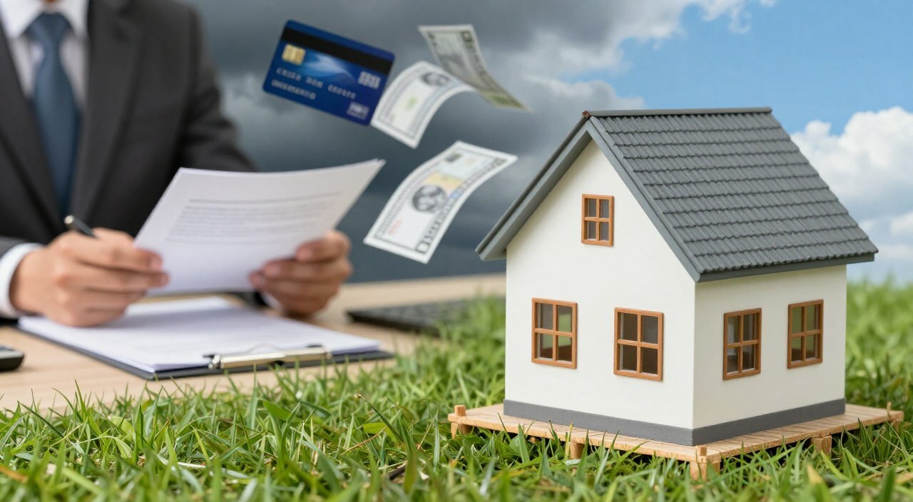 Can Credit Card Companies Take Your House