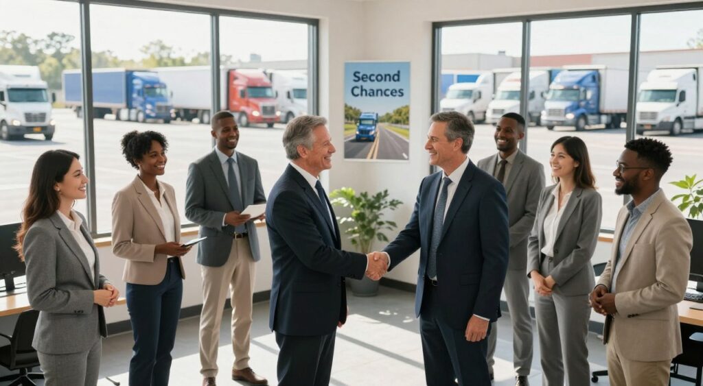 second chance trucking companies