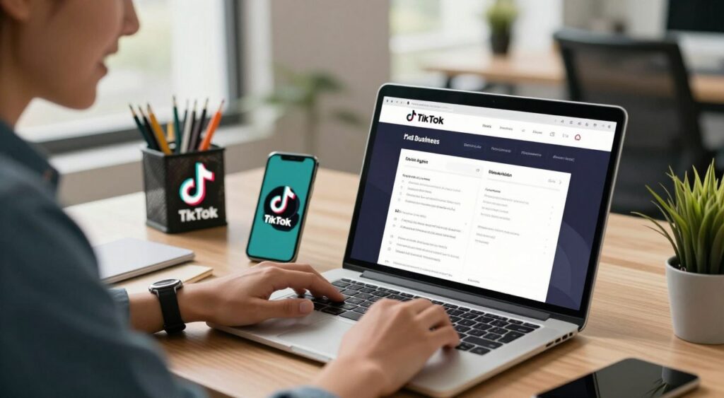 tiktok business account features